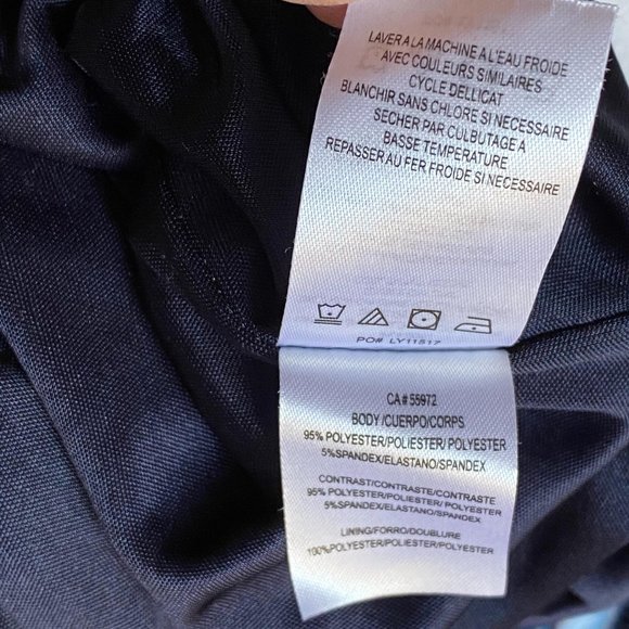 LAUNDRY By Design Abyss Dress Faux Wrap NWT 2 - Picture 8 of 16